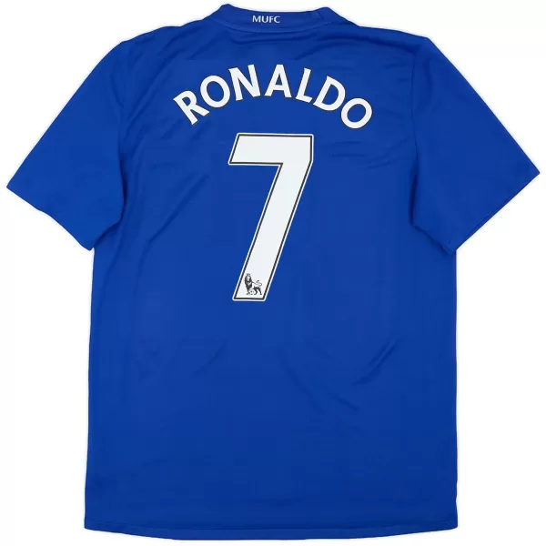 Ronaldo #7 Retro Manchester United Third Jersey 2008/09 - minejerseys