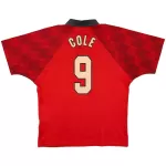 Cole #9 Retro Manchester United Home Jersey 1996/98 - minejerseys