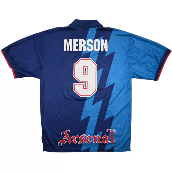 Merson #9 Retro Arsenal Away Jersey 1995/96 - minejerseys