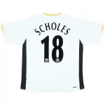 Scholes #18 Retro Manchester United Away Jersey 2006/08 - minejerseys