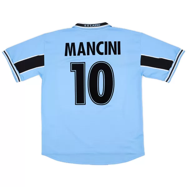 Mancini #10 Retro Lazio Home Jersey 1998/00 - minejerseys