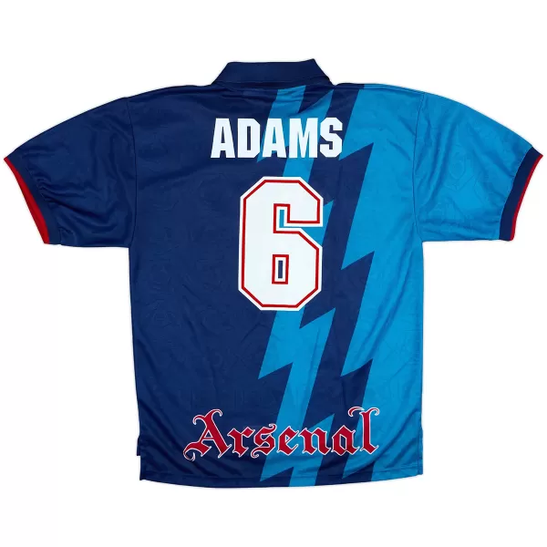 Adams #6 Retro Arsenal Away Jersey 1995/96 - minejerseys