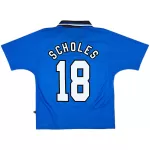 Scholes #18 Retro Manchester United Third Jersey 1996/98 - minejerseys