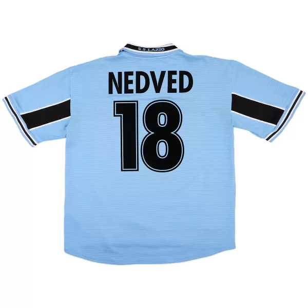 Nedved #18 Retro Lazio Home Jersey 1998/00 - minejerseys