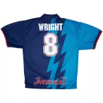 Wright #8 Retro Arsenal Away Jersey 1995/96 - minejerseys