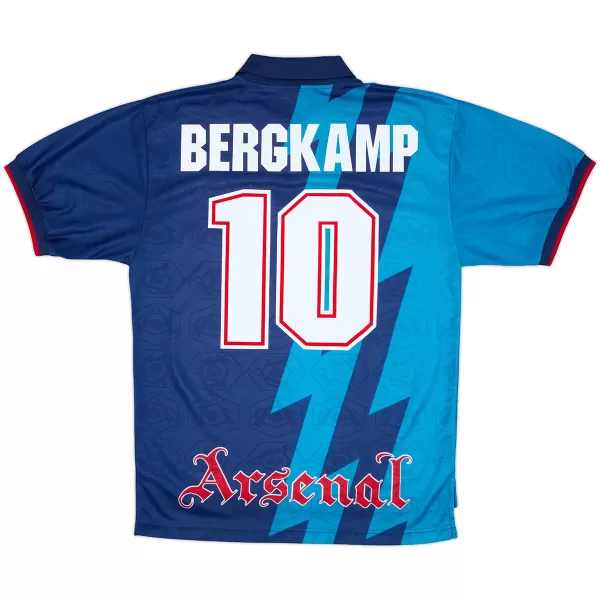 Bergkamp #10 Retro Arsenal Away Jersey 1995/96 - minejerseys