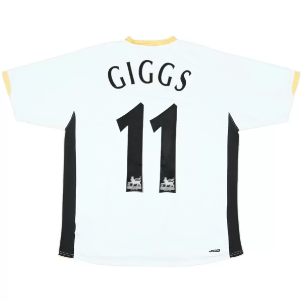 Giggs #11 Retro Manchester United Away Jersey 2006/08 - minejerseys