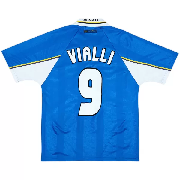 Vialli #9 Retro Chelsea Home Jersey 1997/99 - minejerseys