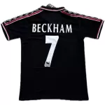 Beckham #7 Retro Manchester United Away Jersey 1998/99 - minejerseys