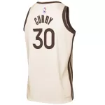 Unisex Golden State Warriors Stephen Curry #30 Nike Tan 2025/26 Swingman Jersey - City Edition - minejerseys