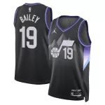 Unisex Utah Jazz Ace Bailey #19 Black Swingman Jersey - Statement Edition - minejerseys