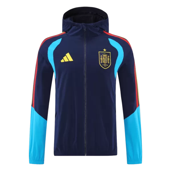 Spain Anthem Jacket Blue&Black 2026 - minejerseys