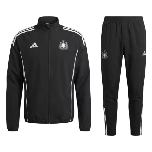 Newcastle United Training Tracksuit Kit(Jacket+Pants) Black 2025/26 - minejerseys