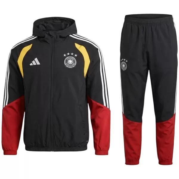 Germany Windbreaker Hoodie Kit(Jacket+Pants) Black 2026 - minejerseys
