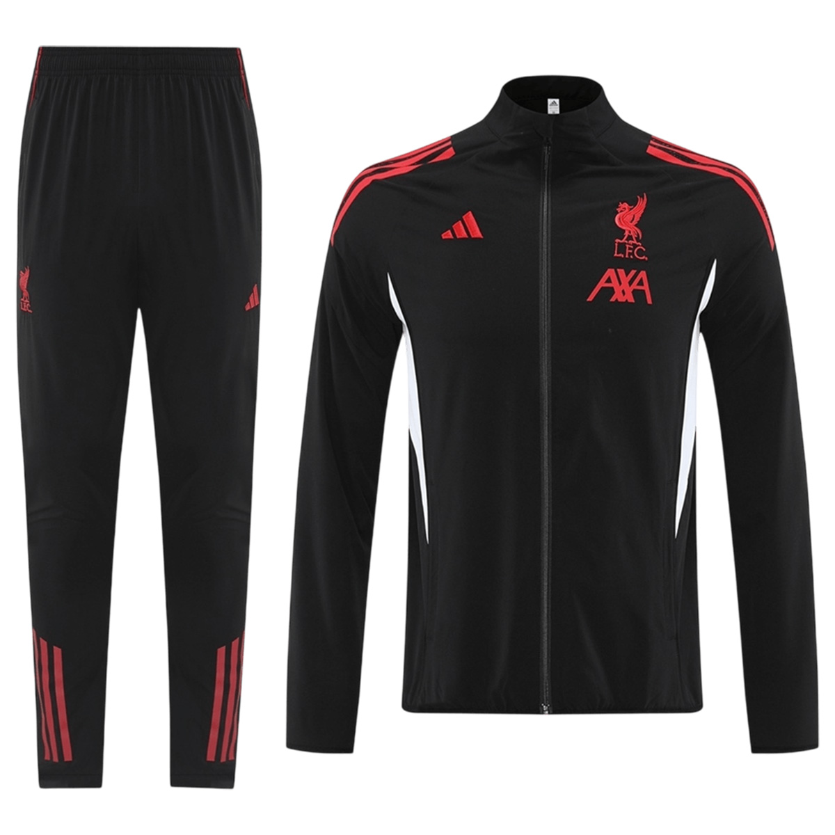 Liverpool Windbreaker Kit(Jacket+Pants) Black 2025/26