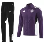 Manchester United Windbreaker Kit(Jacket+Pants) Purple 2025/26 - minejerseys
