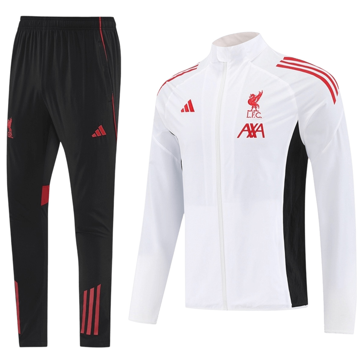 Liverpool Windbreaker Kit(Jacket+Pants) White 2025/26