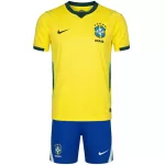 Kids Brazil Home Jersey Kit World Cup 2026 - minejerseys