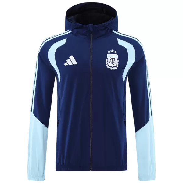 Argentina Windbreaker Hoodie Jacket Navy 2026 - minejerseys