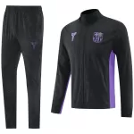 Barcelona Windbreaker Kit(Jacket+Pants) Black 2025/26 - minejerseys