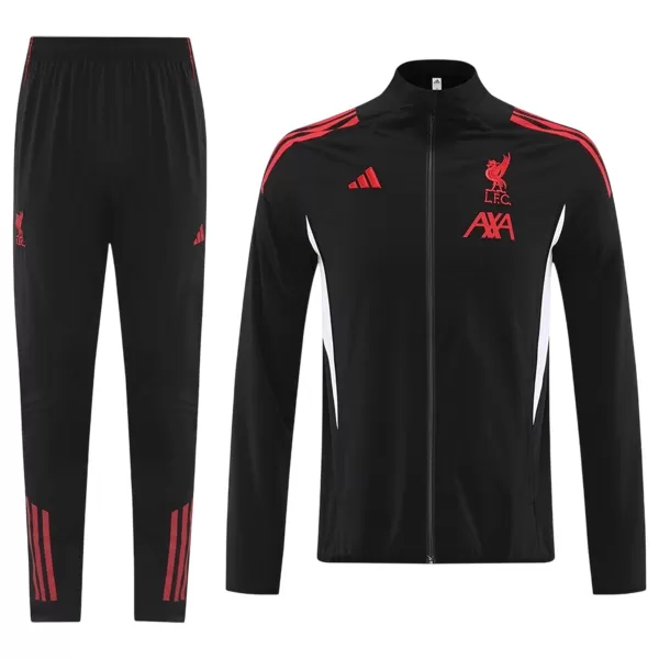 Liverpool Windbreaker Kit(Jacket+Pants) Black 2025/26 - minejerseys