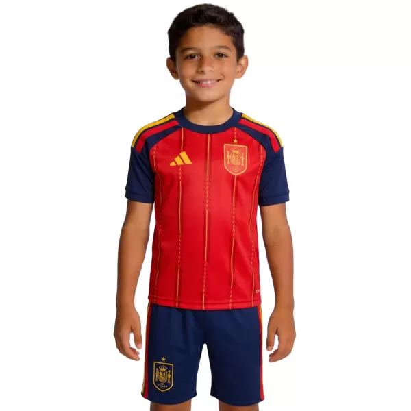 Kids Spain Home Jersey Kit World Cup 2026 - minejerseys