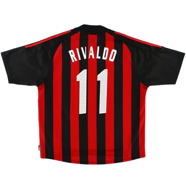 RIVALDO #10 Retro AC Milan Home Jersey 2002/03 - minejerseys