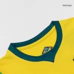 Kids Brazil Home Jersey Kit World Cup 2026 - minejerseys