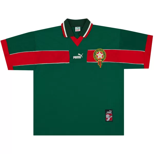 Retro Morocco Home Jersey World Cup 1998 - minejerseys