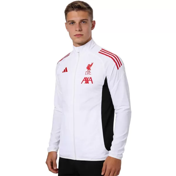 Liverpool Windbreaker Jacket White 2025/26 - minejerseys