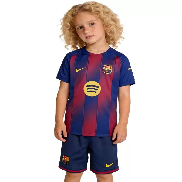 Kids Barcelona Home Jersey Kit 2025/26 - minejerseys