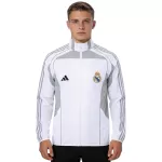 Real Madrid Windbreaker Jacket White 2025/26 - minejerseys