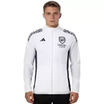 Arsenal Windbreaker Jacket White 2025/26 - minejerseys