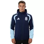 Argentina Windbreaker Hoodie Jacket Navy 2026 - minejerseys