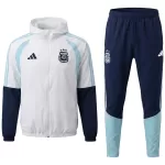 Argentina Windbreaker Hoodie Kit(Top+Pants) White 2026 - minejerseys