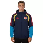 Colombia Windbreaker Hoodie Jacket Navy 2026 - minejerseys