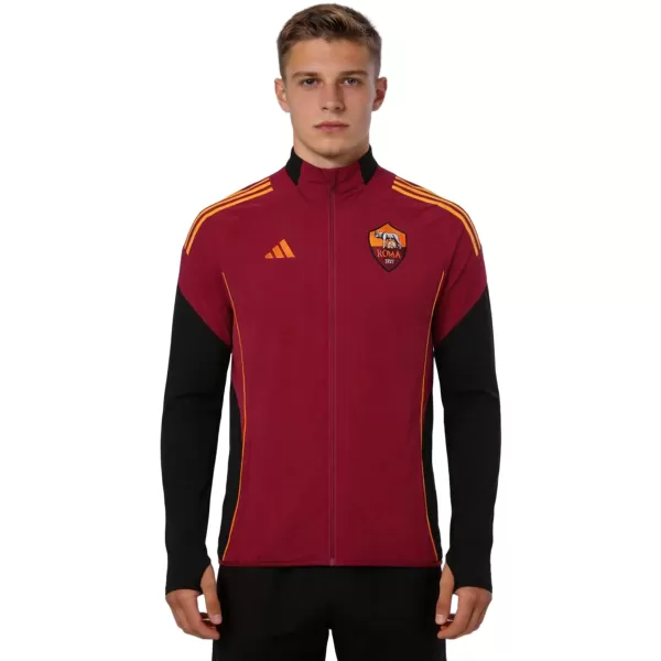 AS Roma Windbreaker Jacket Red 2025/26 - minejerseys