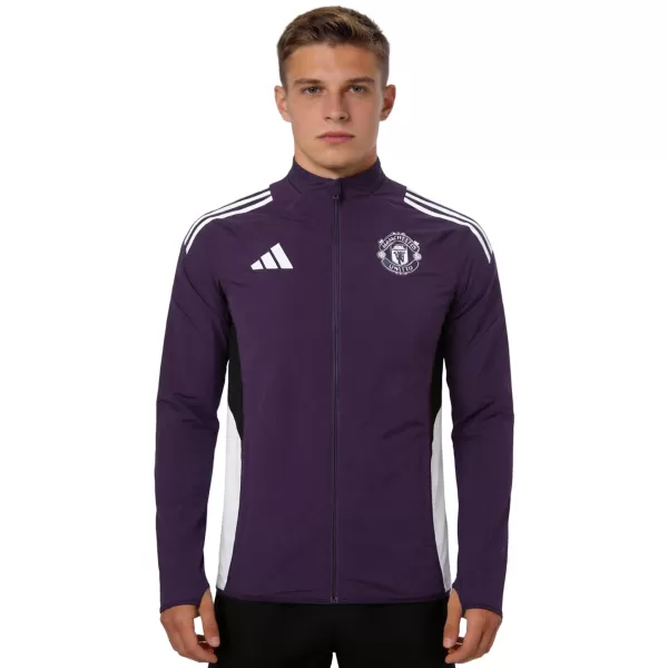 Manchester United Windbreaker Jacket Purple 2025/26 - minejerseys