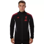 Liverpool Windbreaker Jacket Black 2025/26 - minejerseys