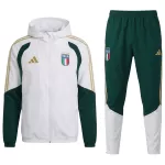 Italy Windbreaker Hoodie Kit(Top+Pants) White 2026 - minejerseys