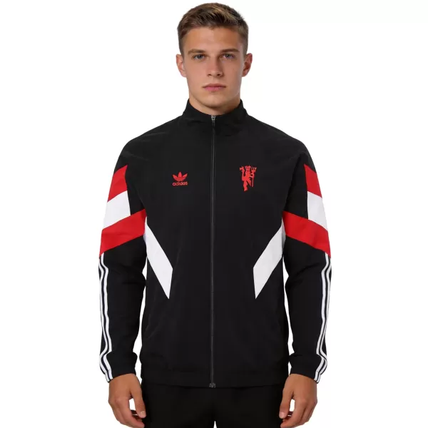 Manchester United Windbreaker Jacket Black 2025/26 - minejerseys