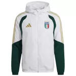 Italy Windbreaker Hoodie Kit(Top+Pants) White 2026 - minejerseys