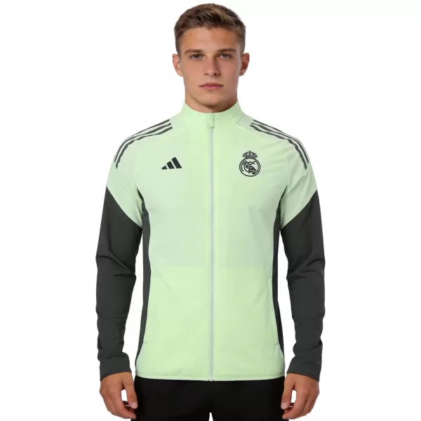 Real Madrid Windbreaker Jacket Green 2025/26 - minejerseys