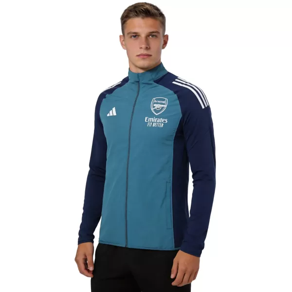 Arsenal Windbreaker Jacket Green 2025/26 - minejerseys