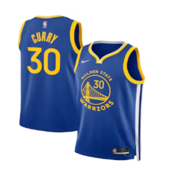 Unisex Golden State Warriors CURRY #30 Blue Swingman Jersey - Icon Edition - minejerseys
