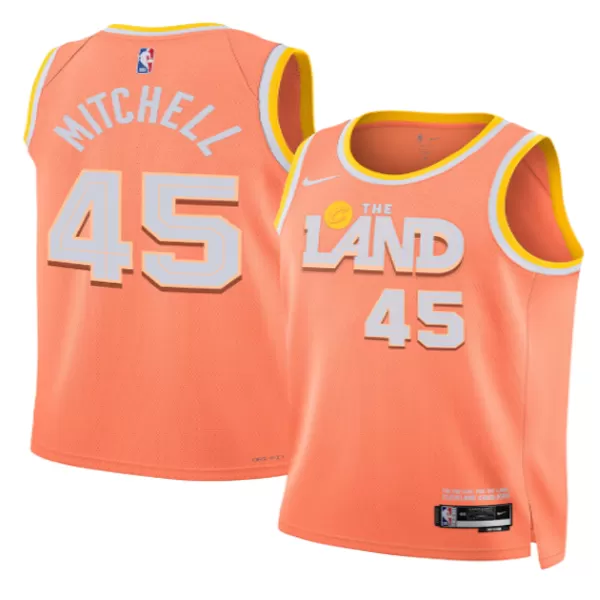 Unisex Cleveland Cavaliers MITCHELL #45 Navy Swingman Jersey - minejerseys
