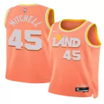 Unisex Cleveland Cavaliers MITCHELL #45 Navy Swingman Jersey - minejerseys