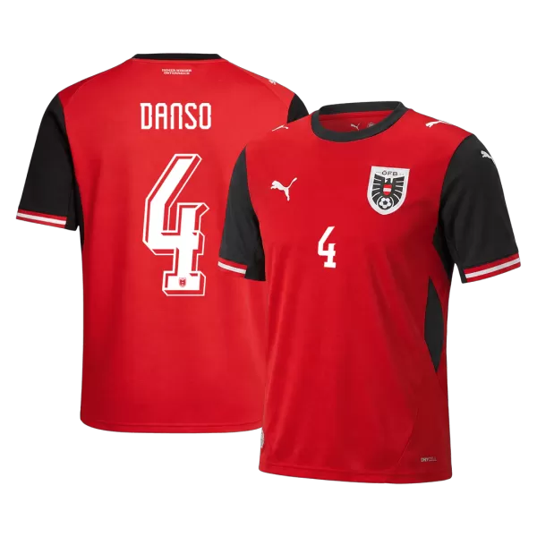 DANSO #4 Austria Home Jersey 2025/26 - minejerseys