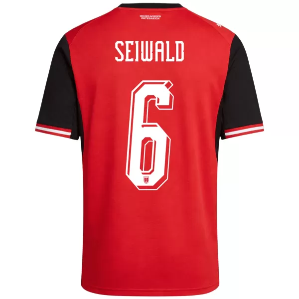SEIWALD #6 Austria Home Jersey World Cup 2026 - minejerseys