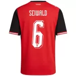 SEIWALD #6 Austria Home Jersey World Cup 2026 - minejerseys